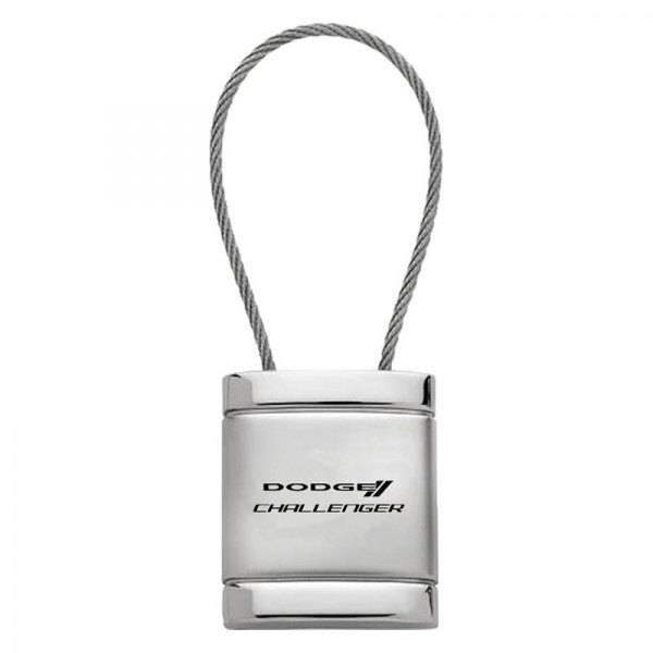 Autogold® - Challenger Satin-Chrome Cable Key Chain