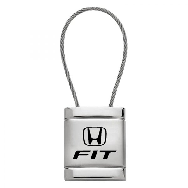 Autogold® - Fit Satin-Chrome Cable Key Chain