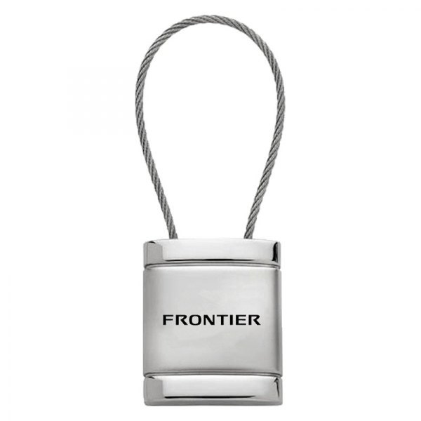 Autogold® - Frontier Satin-Chrome Cable Key Chain