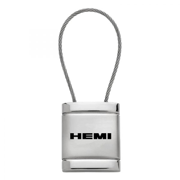 Autogold® - Hemi Satin-Chrome Cable Key Chain