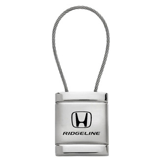 Autogold® - Ridgeline Satin-Chrome Cable Key Chain