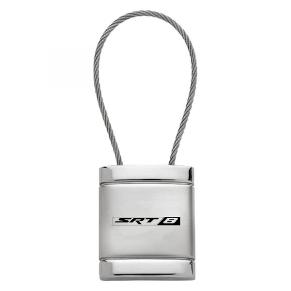 Autogold® - SRT8 Satin-Chrome Cable Key Chain