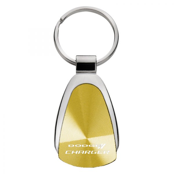 Autogold® - Charger Gold Teardrop Key Chain