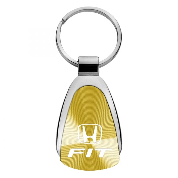 Autogold® - Fit Gold Teardrop Key Chain