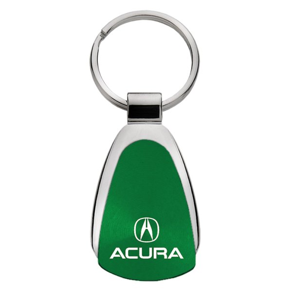Autogold® - Acura Green Teardrop Key Chain