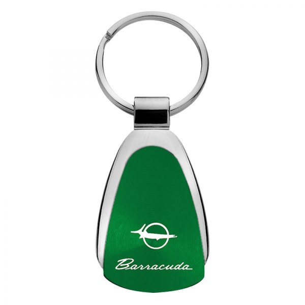 Autogold® - Barracuda Green Teardrop Key Chain