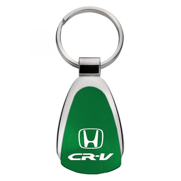 Autogold® - CR-V Green Teardrop Key Chain