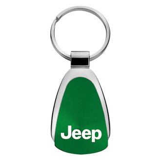 Autogold® - Jeep Green Teardrop Key Chain