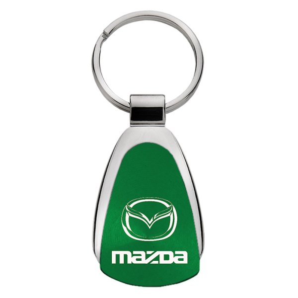 Autogold® - Mazda Green Teardrop Key Chain