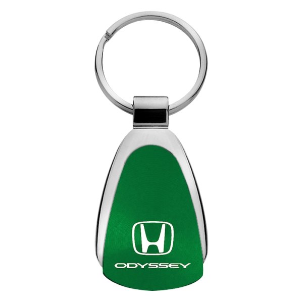 Autogold® - Odyssey Green Teardrop Key Chain