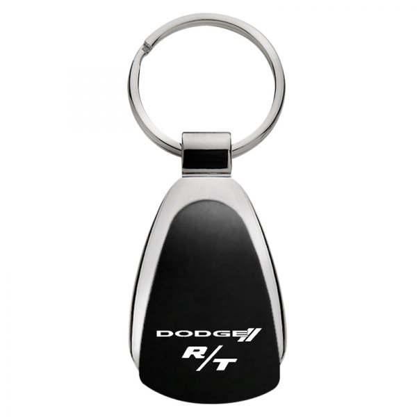 Autogold® - Dodge R/T Black Teardrop Key Chain