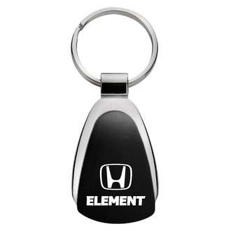 Autogold® - Element Black Teardrop Key Chain