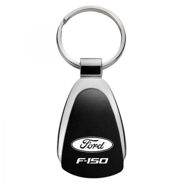 Autogold® - F-150 Black Teardrop Key Chain
