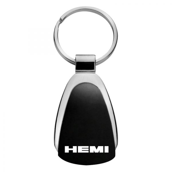 Autogold® - Hemi Black Teardrop Key Chain