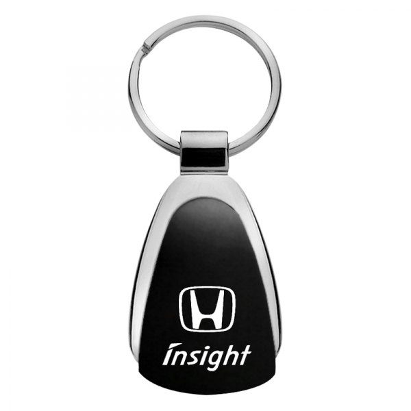 Autogold® - Insight Black Teardrop Key Chain