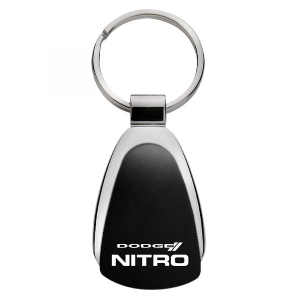 Autogold® - Nitro Black Teardrop Key Chain