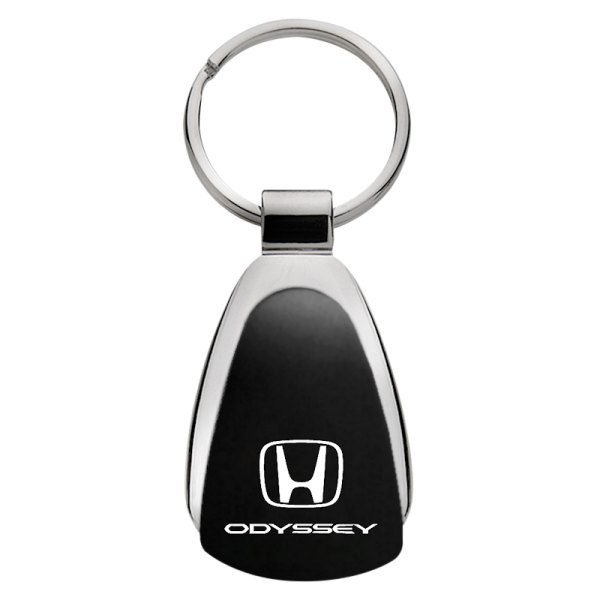 Autogold® - Odyssey Black Teardrop Key Chain