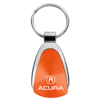 Autogold® - Acura Orange Teardrop Key Chain