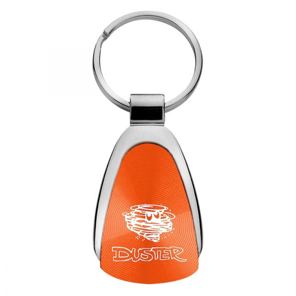 Autogold® - Duster Orange Teardrop Key Chain