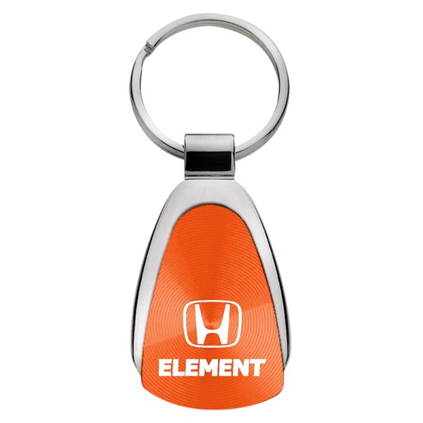 Autogold® - Element Orange Teardrop Key Chain