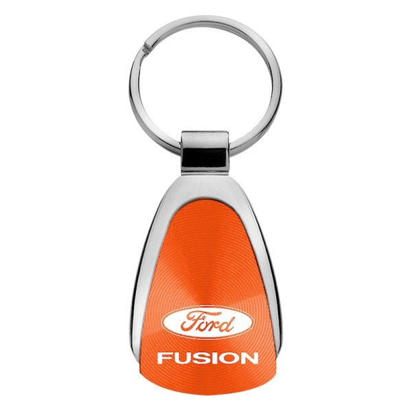 Autogold® - Fusion Orange Teardrop Key Chain