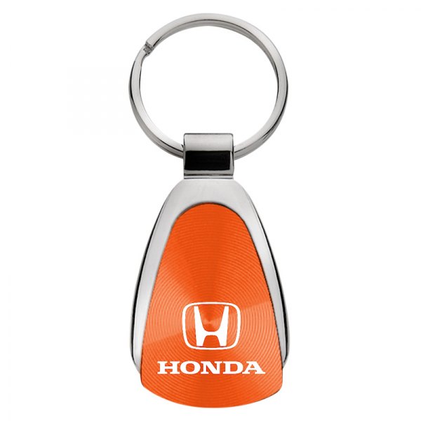 Autogold® - Honda Orange Teardrop Key Chain