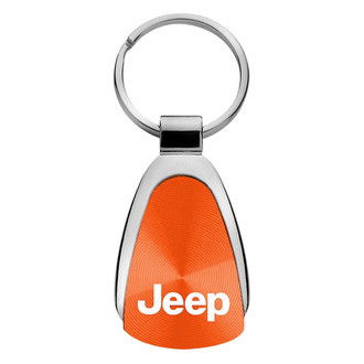Autogold® - Jeep Orange Teardrop Key Chain