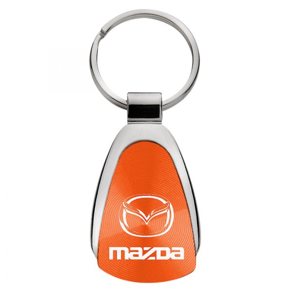 Autogold® - Mazda Orange Teardrop Key Chain
