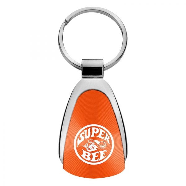 Autogold® - Super Bee Orange Teardrop Key Chain