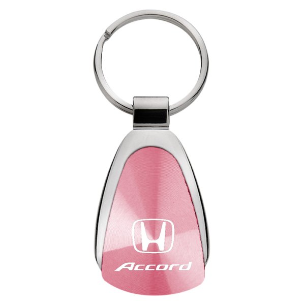Autogold® - Accord Pink Teardrop Key Chain