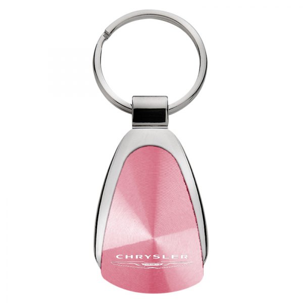 Autogold® - Chrysler Pink Teardrop Key Chain