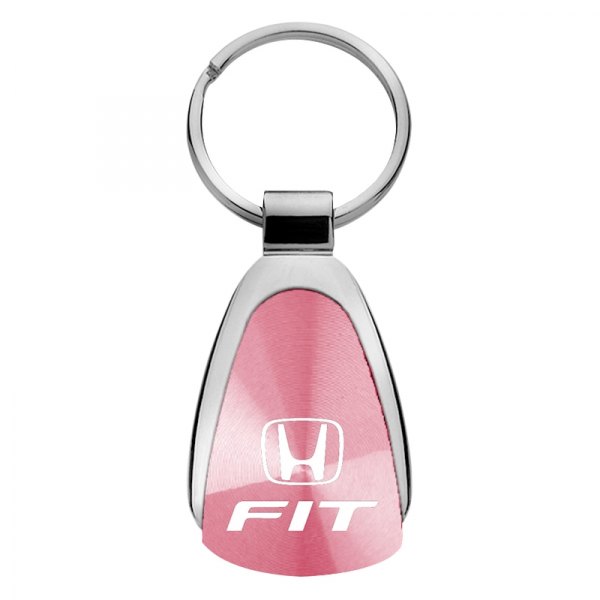 Autogold® - Fit Pink Teardrop Key Chain