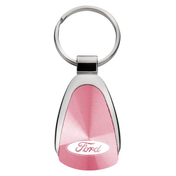 Autogold® - Ford Pink Teardrop Key Chain