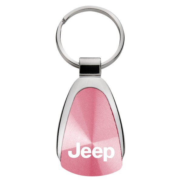 Autogold® - Jeep Pink Teardrop Key Chain