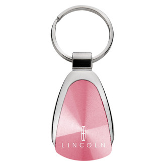 Autogold® - Lincoln Pink Teardrop Key Chain