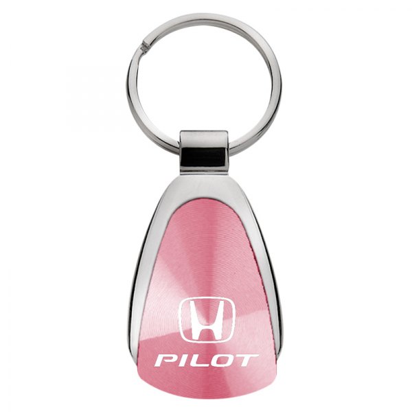 Autogold® - Pilot Pink Teardrop Key Chain