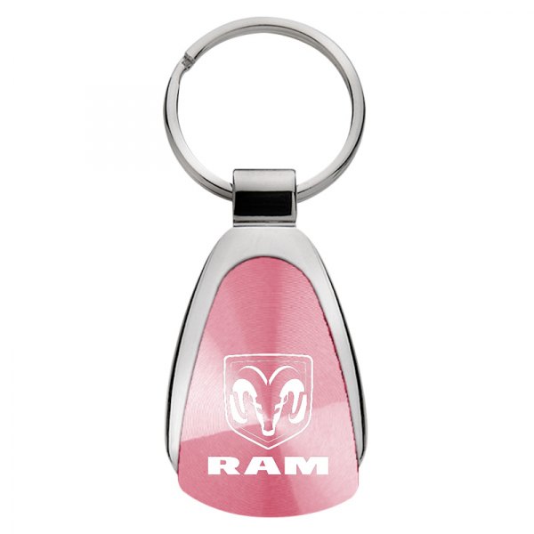 Autogold® - Ram Pink Teardrop Key Chain