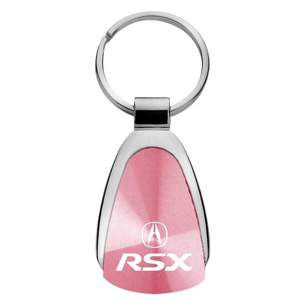 Autogold® - RSX Pink Teardrop Key Chain