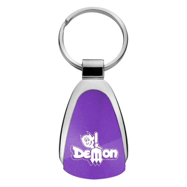 Autogold® - Demon Purple Teardrop Key Chain