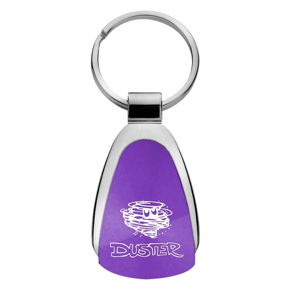 Autogold® - Duster Purple Teardrop Key Chain