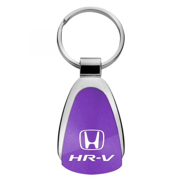 Autogold® - HR-V Purple Teardrop Key Chain