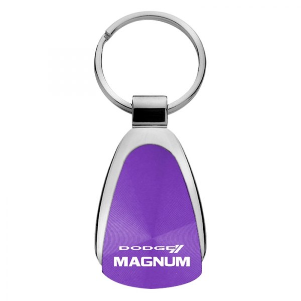 Autogold® - Magnum Purple Teardrop Key Chain