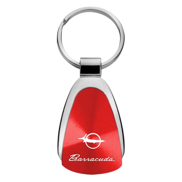 Autogold® - Barracuda Red Teardrop Key Chain
