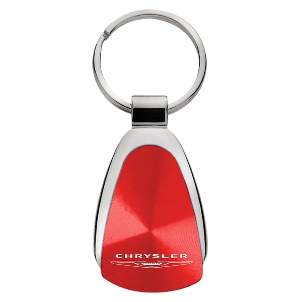 Autogold® - Chrysler Red Teardrop Key Chain