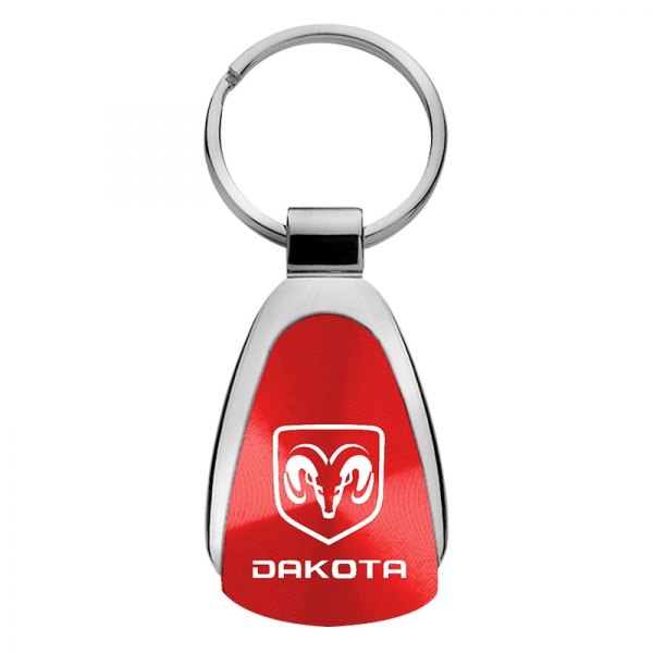 Autogold® - Dakota Red Teardrop Key Chain