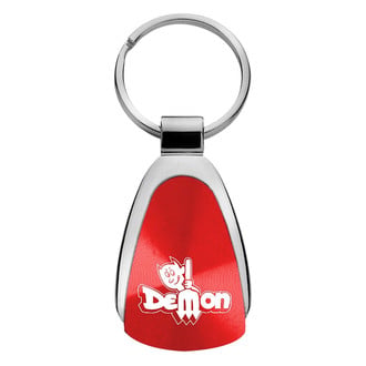 Autogold® - Demon Red Teardrop Key Chain