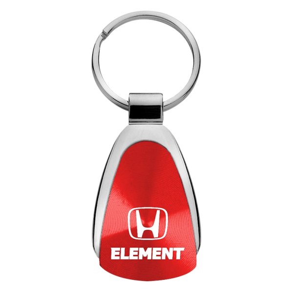 Autogold® - Element Red Teardrop Key Chain