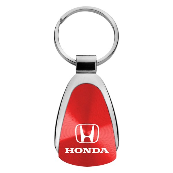 Autogold® - Honda Red Teardrop Key Chain