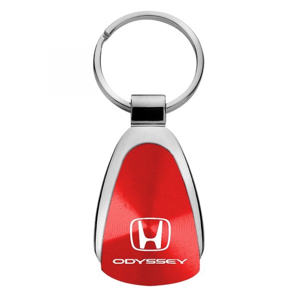 Autogold® - Odyssey Red Teardrop Key Chain