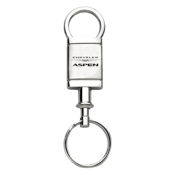 Autogold® - Aspen Satin-Chrome Valet Key Chain